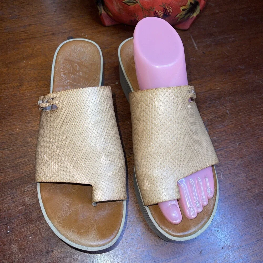 Blowfish Malibu Z7176* Leezi Brown Women's Shoe Size 10M Sandals